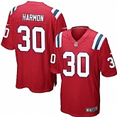 Nike Men & Women & Youth Patriots #30 Harmon Red Team Color Game Jersey,baseball caps,new era cap wholesale,wholesale hats